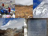 7 11 Lunch At Sherson, Trek To Makalu Base Camp South, Memorial To JC Lafaille